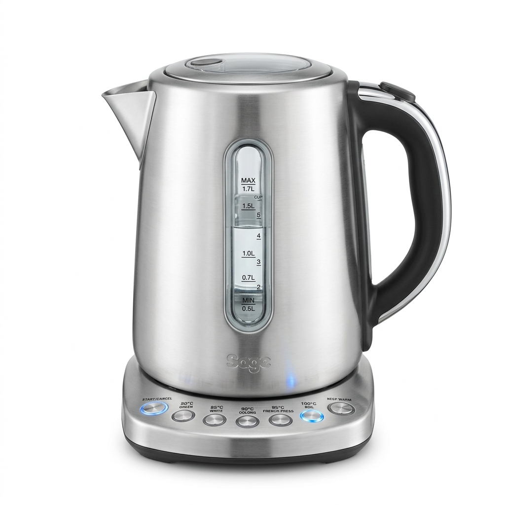 Sage The Smart Kettle i borstat rostfritt stål med 5 temperaturknappar