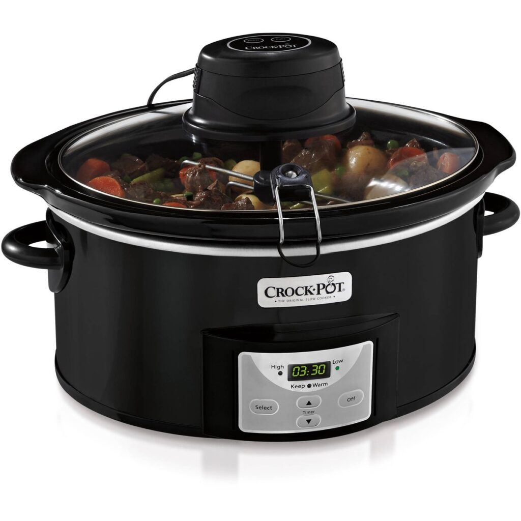 Crock-Pot TimeSelect digital slow cooker 5.7L bäst i test med timer och automatisk varmhållning