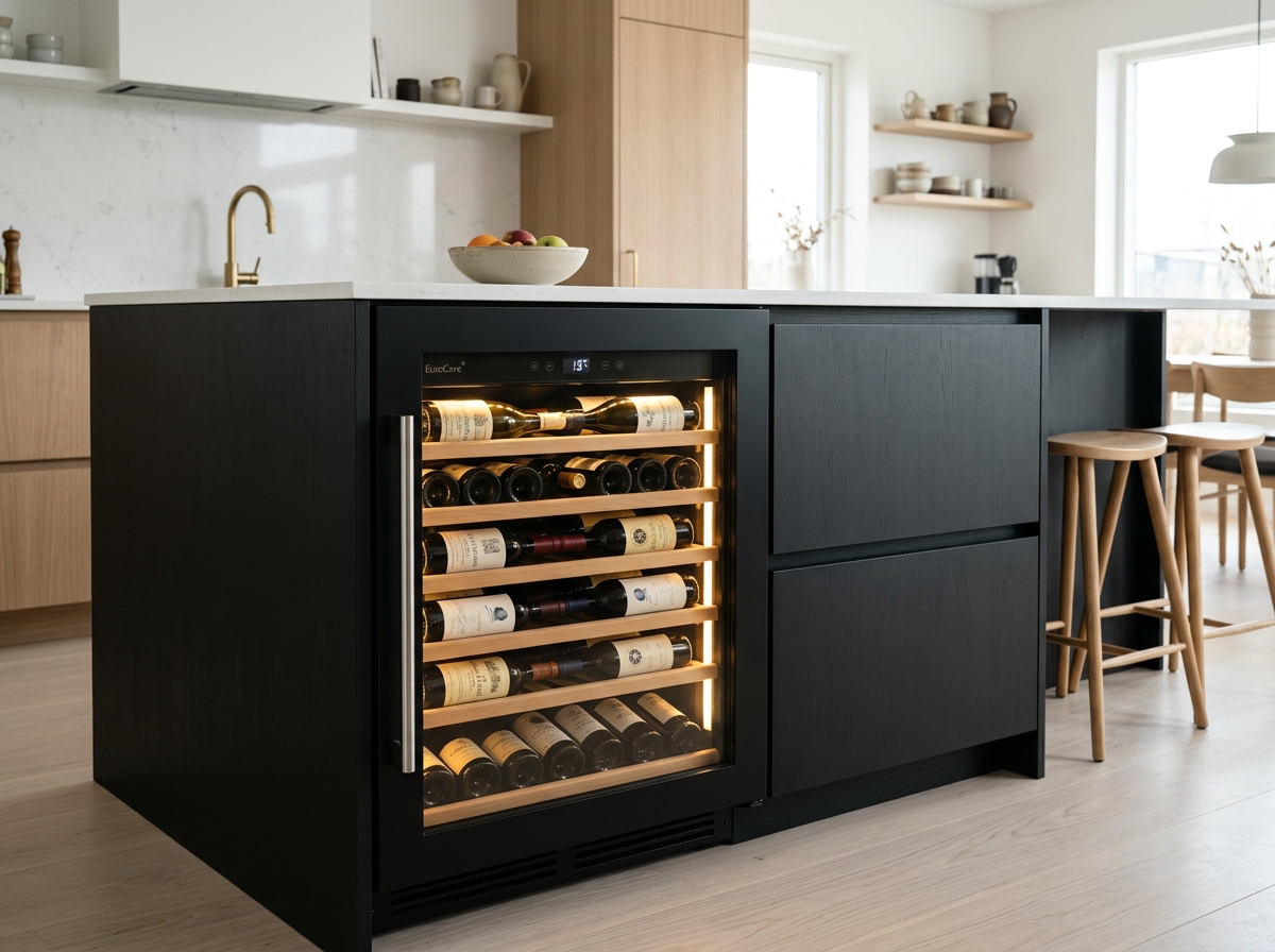 mQuvée WineCave 60D Inbyggd Vinkyl