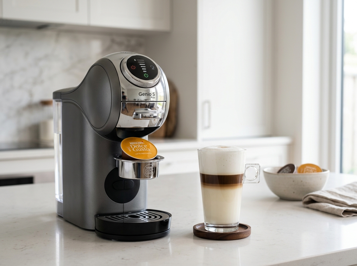Nescafe Dolce Gusto Genio S Plus kapselmaskin med latte macchiato