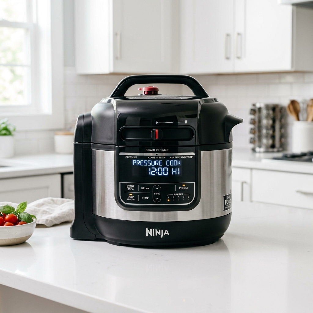 Ninja Foodi SmartLid Multi-Cooker med inbyggd airfryer