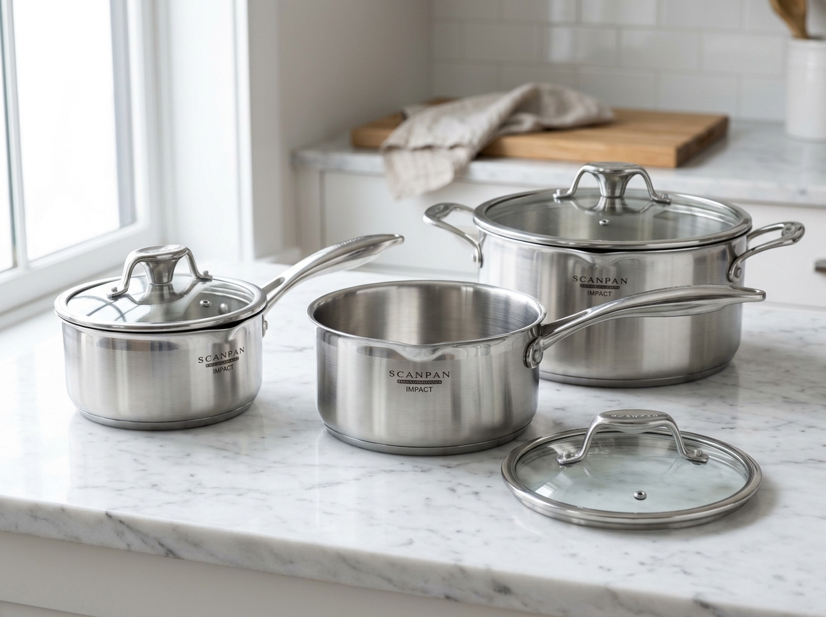 Scanpan Impact Kastrullset 3 delar – Bäst i test totalt 2026