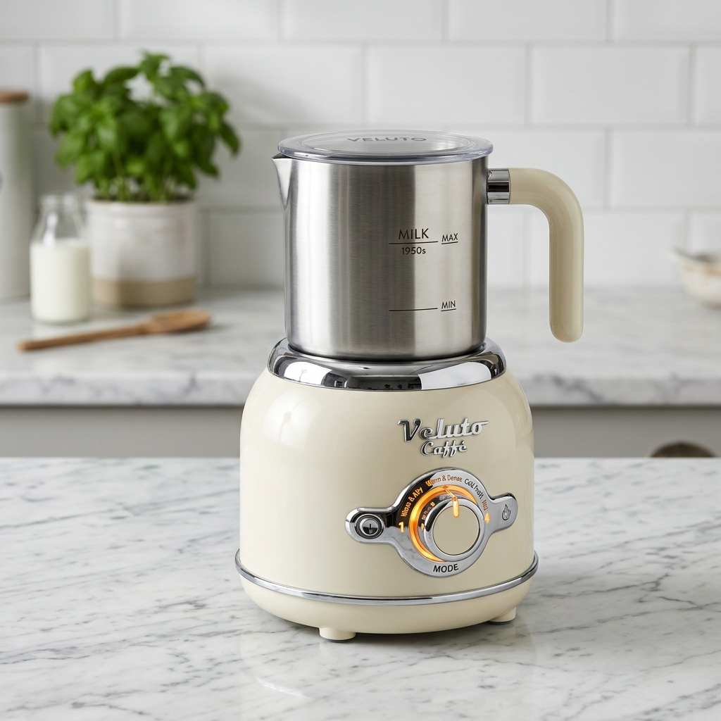 Smeg MFF02 elektrisk mjölkskummare